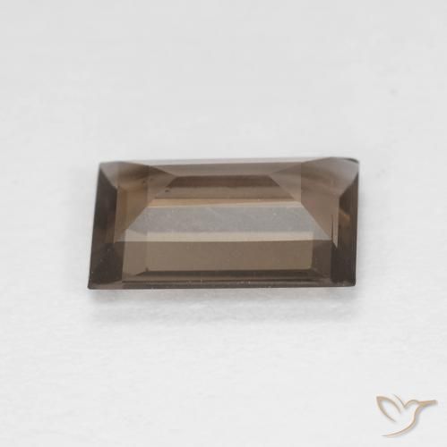 1.36克拉天然烟晶，狭长方形，VVS