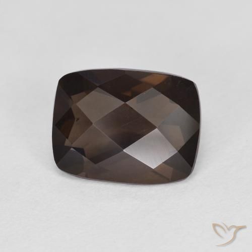 1.97ct 天然 深棕色 烟晶, 软垫, VS