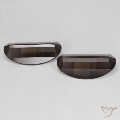 4.94克拉天然烟晶，椭圆形，VVS