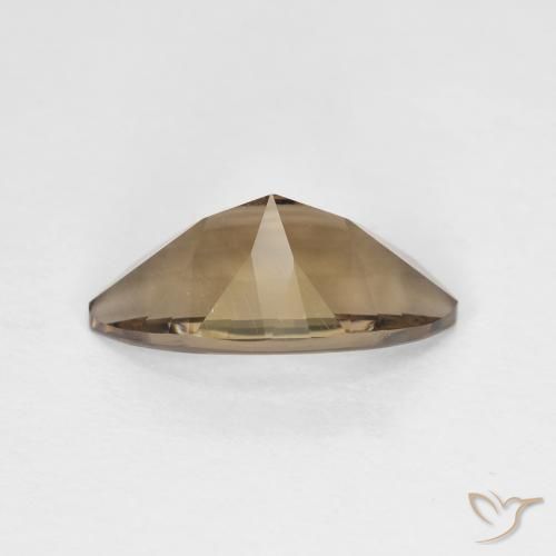 2.49克拉天然烟晶，榄尖形，VVS