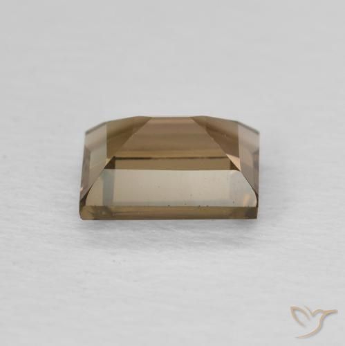 0.91克拉天然烟晶，狭长方形，VVS