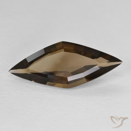 4.75克拉天然烟晶，花式切割，VVS
