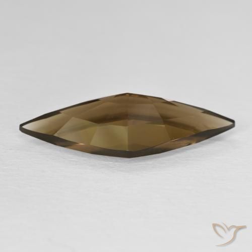 4.75克拉天然烟晶，花式切割，VVS
