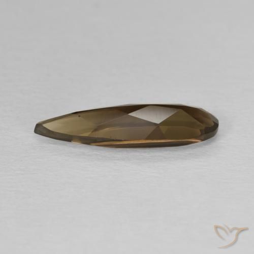 1.67克拉天然烟晶，梨形，VVS