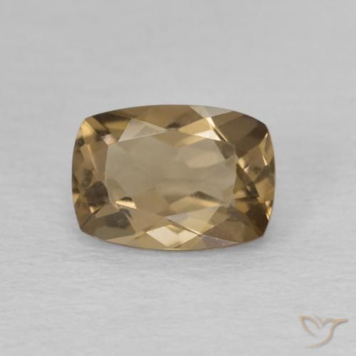 0.90克拉天然烟晶，软垫，VVS