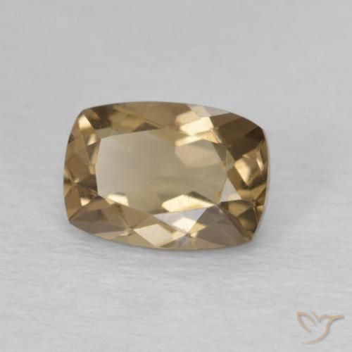 0.90克拉天然烟晶，软垫，VVS