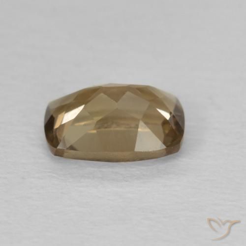 0.90克拉天然烟晶，软垫，VVS