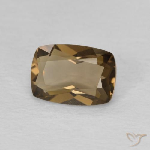 0.81克拉天然烟晶，软垫，VVS