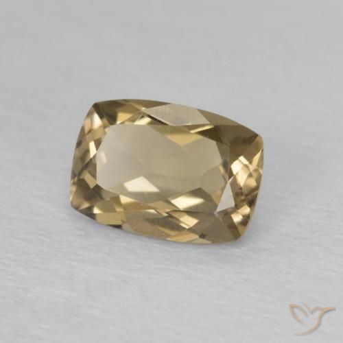 0.81克拉天然烟晶，软垫，VVS