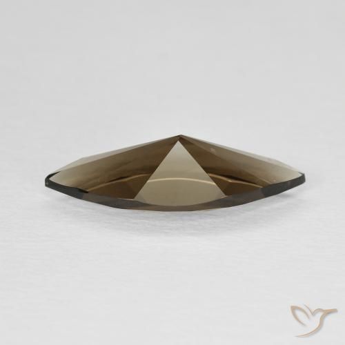 2.93克拉天然烟晶，榄尖形，VVS