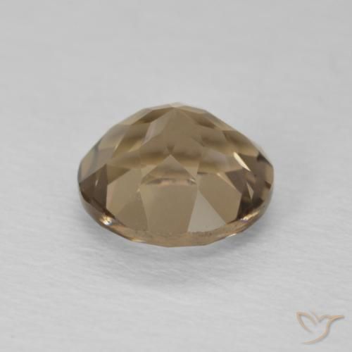 1.21克拉天然烟晶，圆形的，VVS