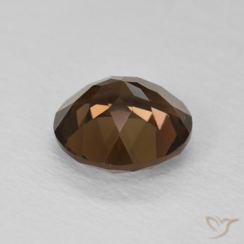 1.20克拉天然烟晶，圆形的，VVS
