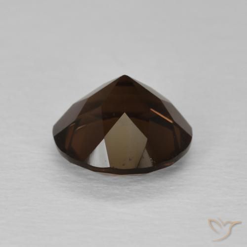 1.09克拉天然烟晶，圆形的，VVS