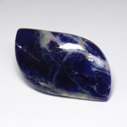 38.13克拉天然方钠石，异形，42.2×23.4毫米，不透明