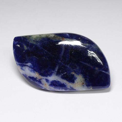 38.13克拉天然方钠石，异形，42.2×23.4毫米，不透明