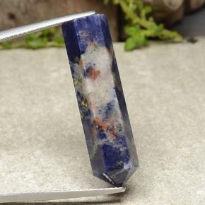 20.35克拉天然多色方钠石，异形，32.7×8.8毫米，不透明