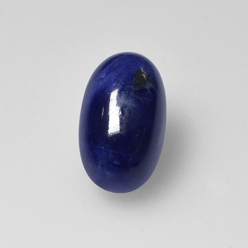 1.20克拉天然方钠石，椭圆形切割，9.3×5.6毫米，不透明