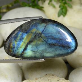 20.62克拉天然光谱石，异形，不透明