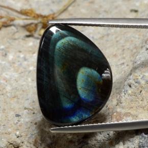 9.82克拉天然光谱石，异形，不透明