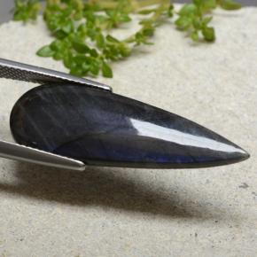 7.41克拉天然光谱石，梨形，不透明