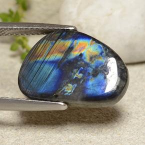 6.97克拉天然光谱石，异形，不透明