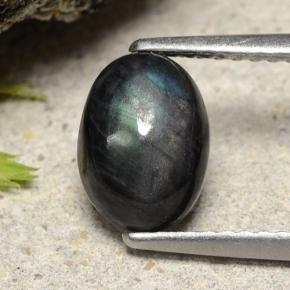 1.49克拉天然光谱石，椭圆形切割，不透明