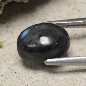 1.49克拉天然光谱石，椭圆形切割，不透明