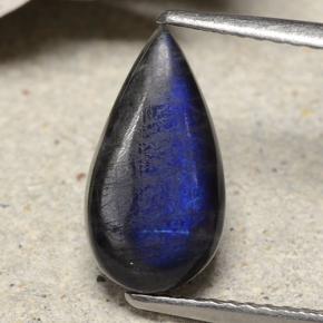 1.74克拉天然光谱石，梨形，不透明