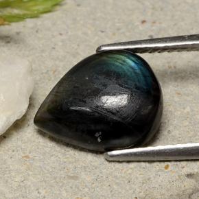 3.05克拉天然光谱石，梨形，不透明