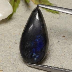 2.30克拉天然光谱石，梨形，不透明