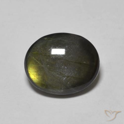 2.16ct 天然 彩色 光谱仪, 椭圆形, 不透明