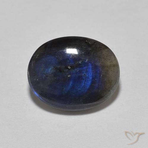 2.18ct 天然 彩色 光谱仪, 椭圆形, 不透明