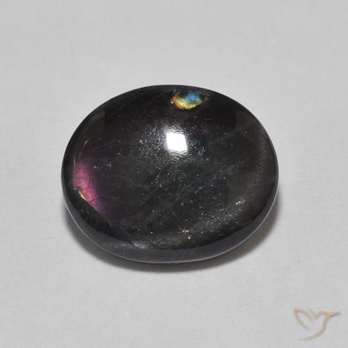 2.15ct 天然 彩色 光谱仪, 椭圆形, 不透明