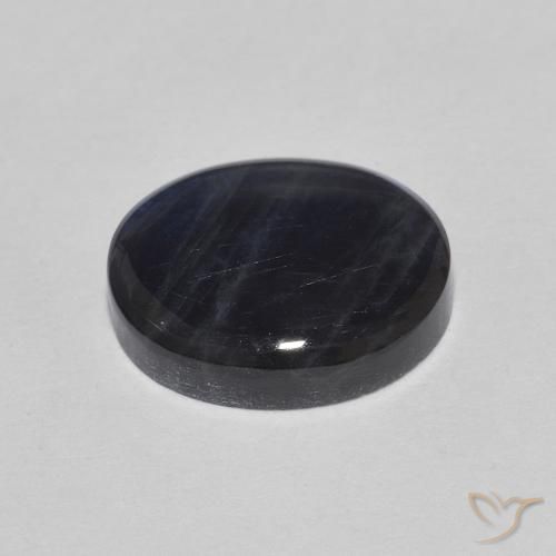 2.25克拉天然光谱石，椭圆形，不透明