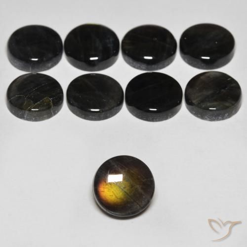 1.79ct 天然 彩色 光谱仪, 圆形的, 不透明