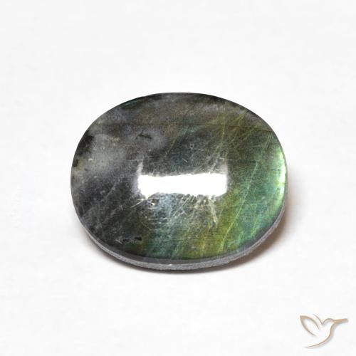 1.83克拉天然光谱石，椭圆形，不透明