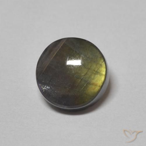 1.30ct 天然 彩色 光谱仪, 圆形的, 不透明