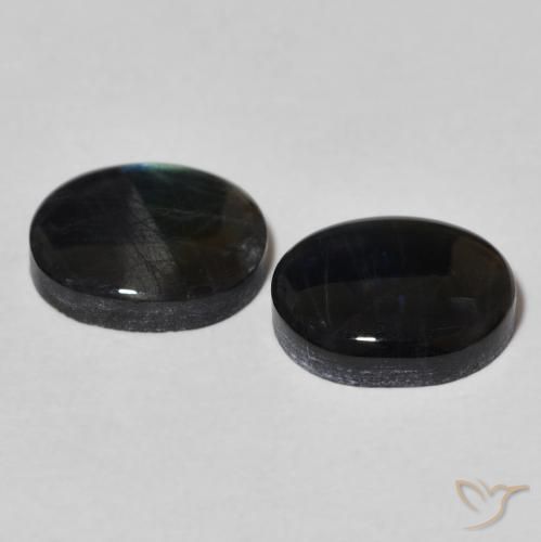 4.39克拉天然光谱石，椭圆形，不透明