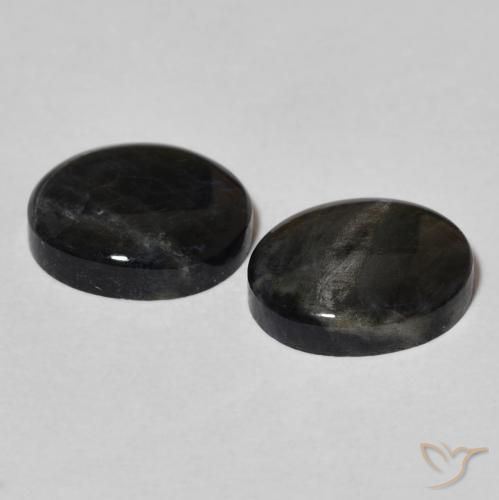4.38克拉天然光谱石，椭圆形，不透明