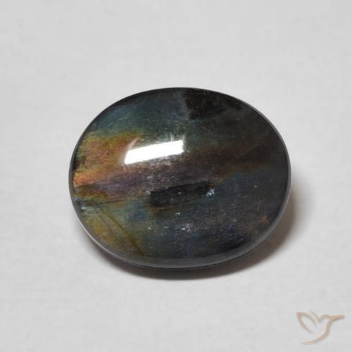 2.09ct 天然 彩色 光谱仪, 椭圆形, 不透明