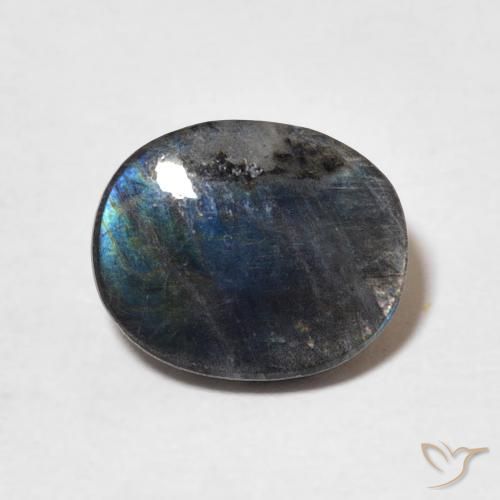 2.05ct 天然 彩色 光谱仪, 椭圆形, 不透明