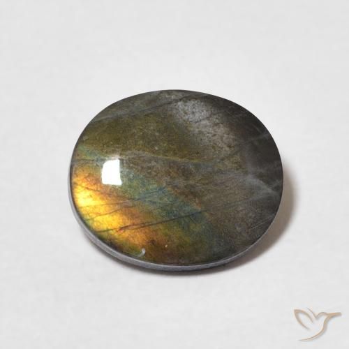 1.82ct 天然 彩色 光谱石, 椭圆形, 不透明