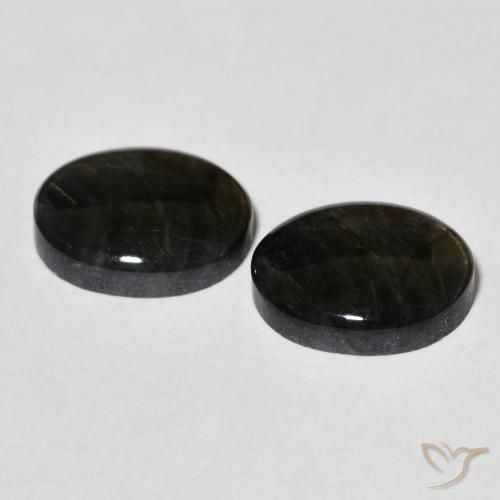 4.28克拉天然光谱石，椭圆形，不透明