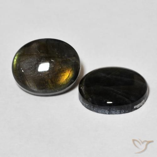 4.33克拉天然光谱石，椭圆形，不透明