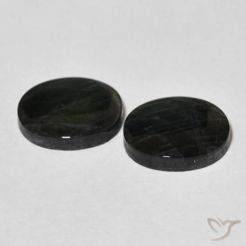 3.65克拉天然光谱石，椭圆形，不透明
