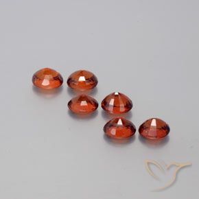 2.90克拉天然锰铝榴石纱，椭圆形，VVS-VS