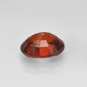 1.82克拉天然红色锰铝榴石，椭圆形切割，8×6.2毫米，VS