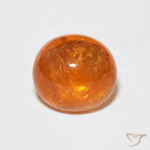 2.63ct 天然 中橙 锰铝榴石纱, 椭圆形, 透明