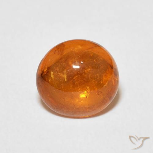 2.10ct 天然 火橙 锰铝榴石纱, 椭圆形, 透明
