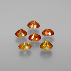 克拉天然闪锌矿，椭圆形切割，VS